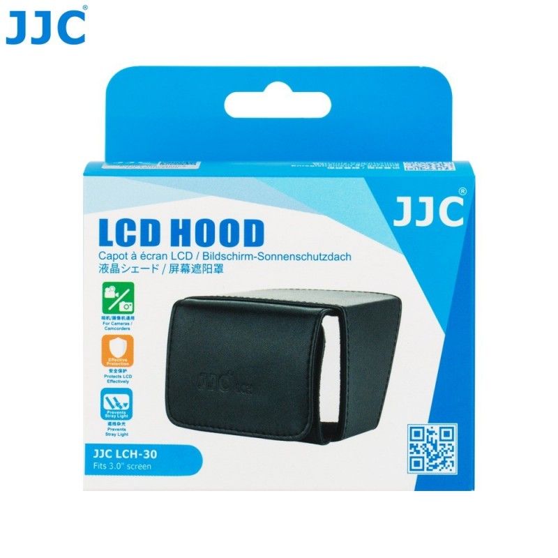 JJC Protection Visière Ecran LCH-DV30 pour Appareils photo numériques et caméscopes avec LCD 3.0 
