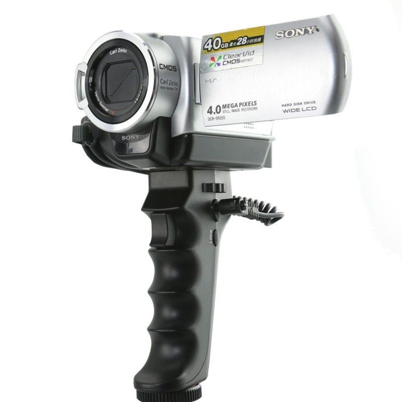 Grip Pistol JJC HR-DV for camera and camcorder - Sony A/V LANC Handycam DV Blackmagic - JJC HR-DV
