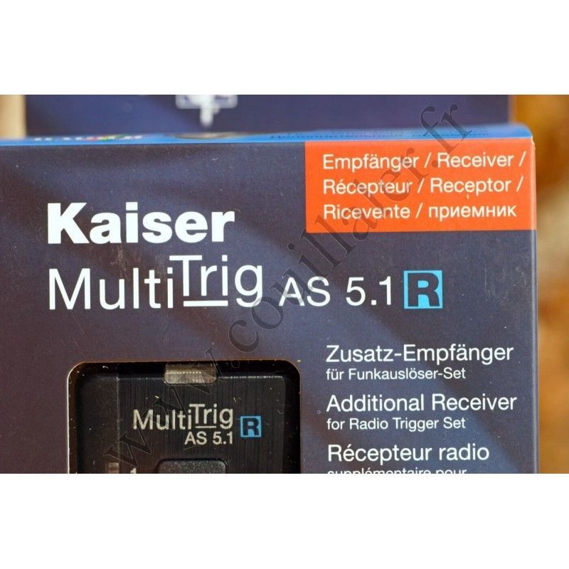 Flash trigger Kaiser MultiTrig AS 5.1R- Wireless Receiver - Kaiser MultiTrig AS 5.1R