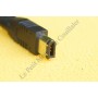 Firewire Cable Pearstone FW-4603 - 400Mb - 4-6 - 4-pin 6-pin - 1m 3ft - Pearstone FW-4603