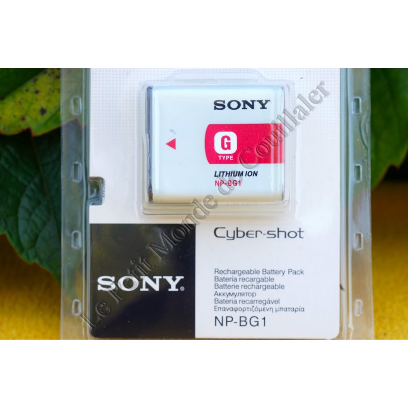 Battery Sony NP-BG1 - Serie G - InfoLITHIUM - Cyber-shot Camera - Sony NP-BG1