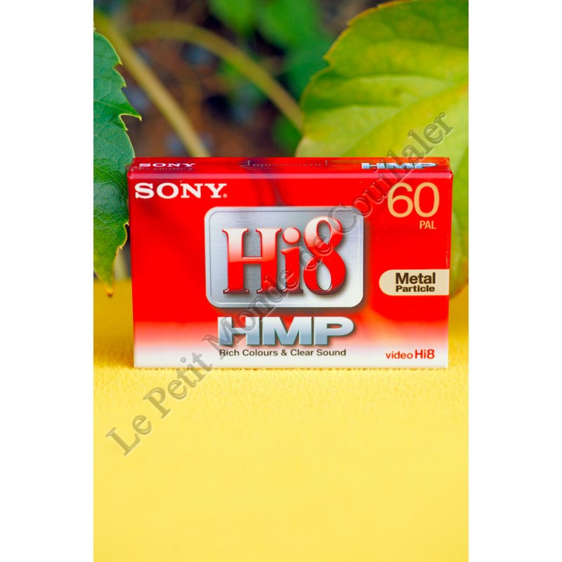 Hi8 Tape Sony P5-60HMP3 - 60min - Digital8 - Metal Particle - PAL NTSC - Sony P5-60HMP3