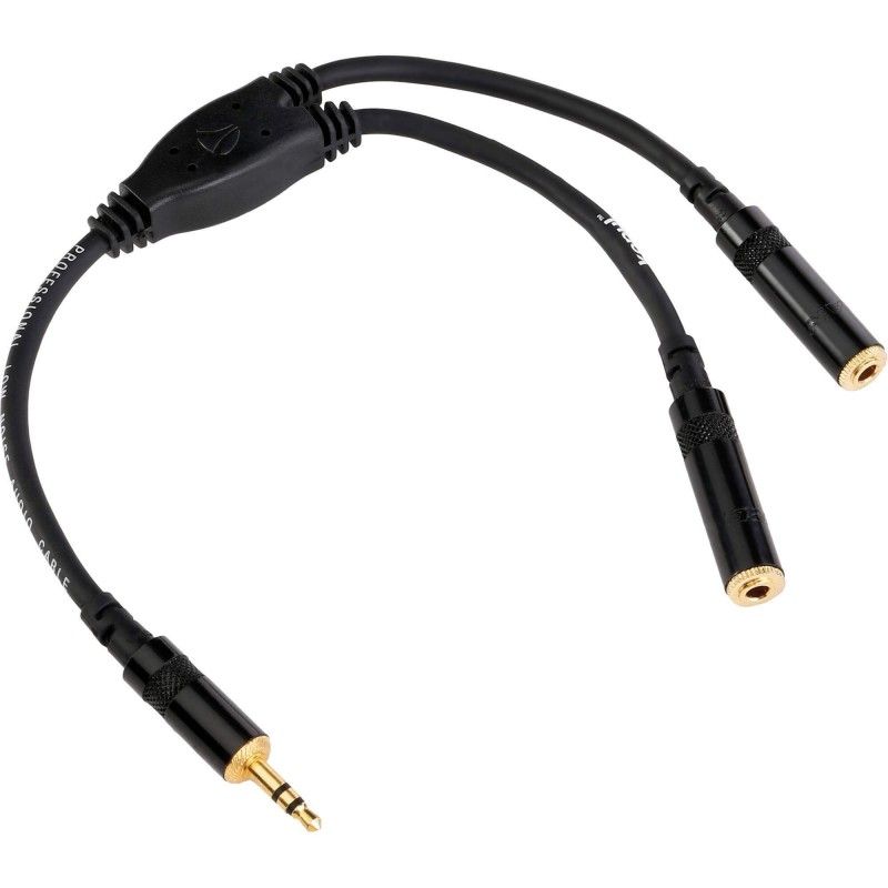 Câble Kopul HPS-SM Stereo - Double entrée minijack 3.5mm pour microphones - Kopul HPS-SM