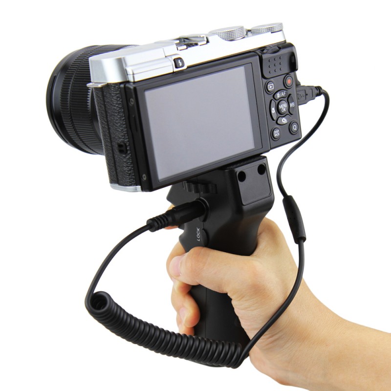 JJC HR Remote Handle Pistol Grip for Universal Camera video recording Stabilizer 