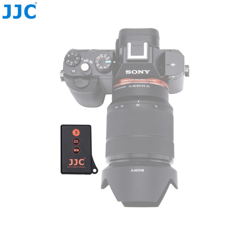 NEX-5 NEX-6 JJC RM Déclencheur/S1 Télécommande infrarouge avec la vidéo pour Sony Télécommande dslr2 RMT-DSLR1 par exemple pour SLT A99 A77 A65 A57 A55 A33 NEX-7 NEX- 