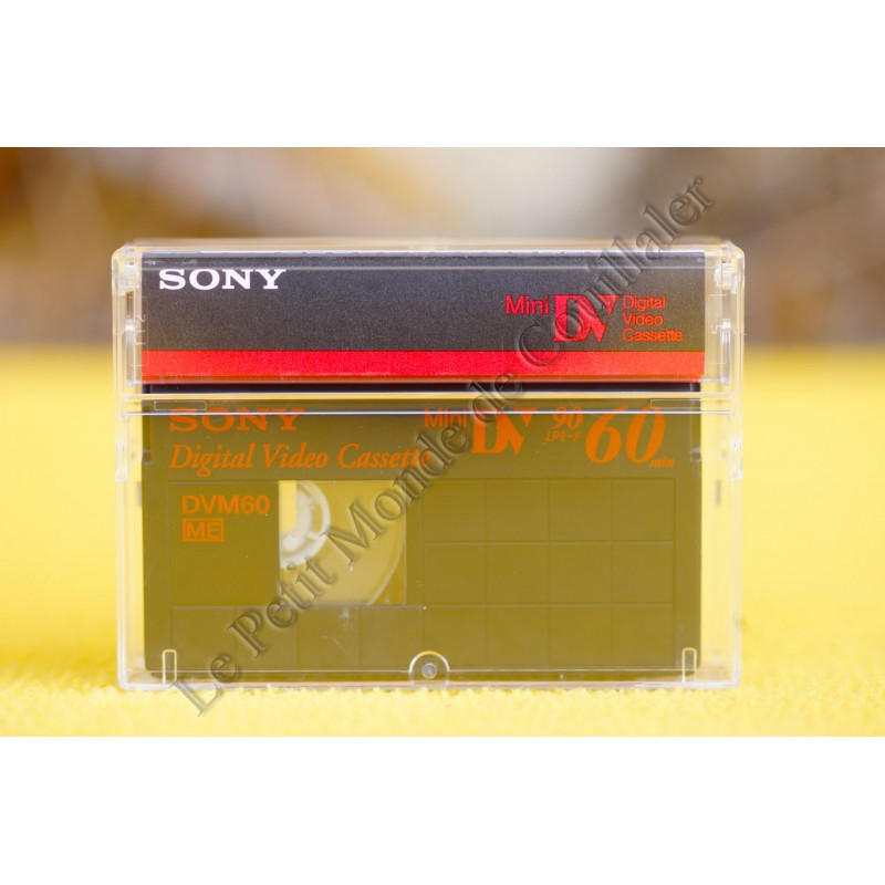 Pack of 5 Tapes MiniDV Sony DVM-60PR - Mini-DV Recording and Reading Camcorder - Sony 5DVM60R3