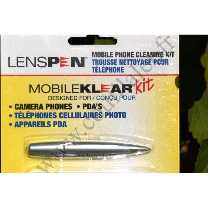 Kit de nettoyage Lenspen MBK-1 - Objectif smartphone, tablette - Surface carbone et chiffon microfibre - Lenspen MBK-1