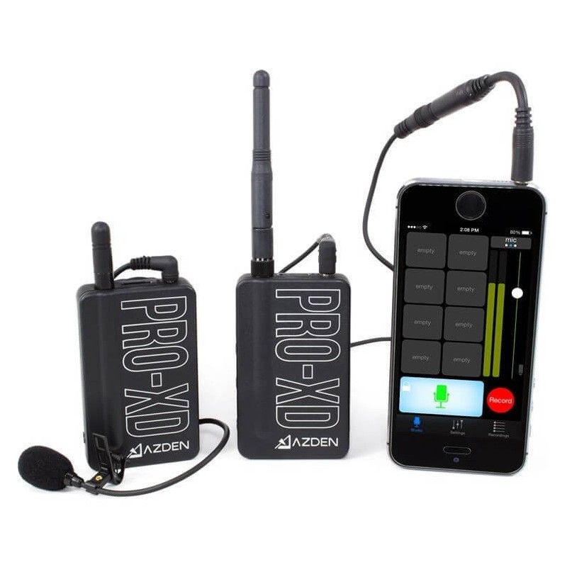 Wireless microphone Kit Azden Pro-XD - Lavalier - Azden Pro-XD
