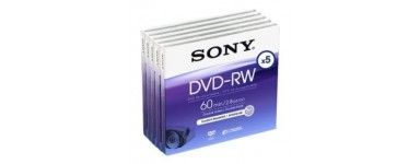 Consommables Caméscopes Sony - Mini-DVD, MiniDV, K7 - Photo-Vidéo - couillaler.fr